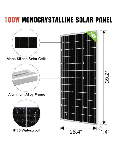 Kit Bomba de Pozo Solar ECO-WORTHY 24V 250W con Paneles 400W