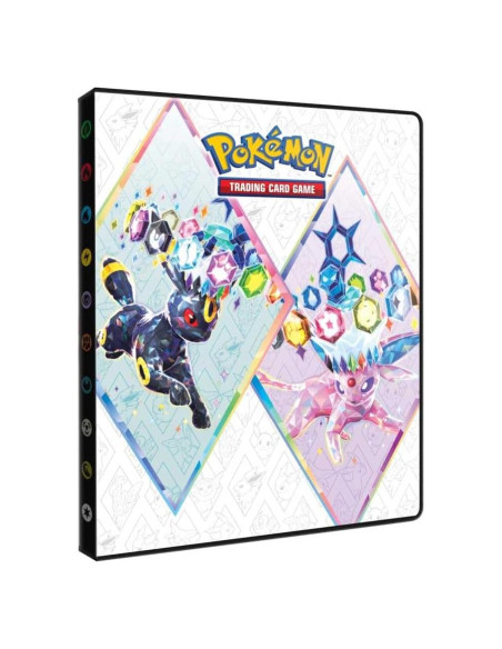 Portafolio Ultra PRO Escarlata y Violeta 4 Bolsillos Pokémon