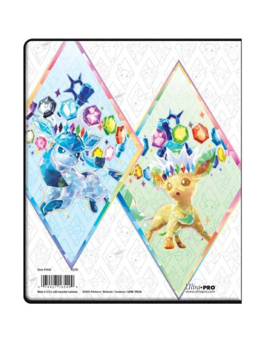 Portafolio Ultra PRO Escarlata y Violeta 4 Bolsillos Pokémon