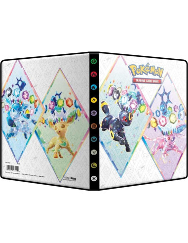 Portafolio Ultra PRO Escarlata y Violeta 4 Bolsillos Pokémon