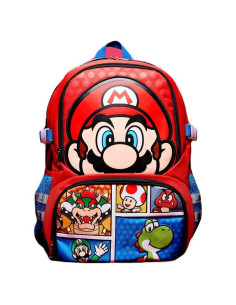 Mochila Deportiva Super Mario Brothers 40.64 cm para Niños