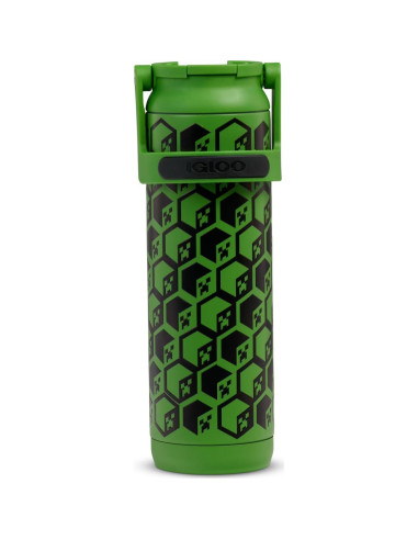 Botella de Agua Aislada Igloo 20 Oz Creeper Minecraft