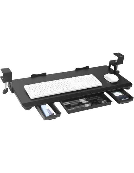 Bandeja de Teclado Deslizante OUKMIC 68.6x30.5cm con Cajón