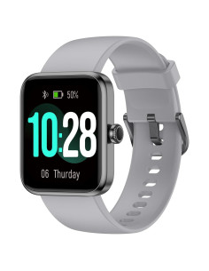 Reloj Inteligente Imzuc Gris con Monitor de Frecuencia Cardíaca