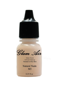 Base de Maquillaje Airbrush Mate Glam Air 7.09g Nude Natural y Beige Oliva 2