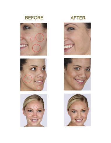 Base de Maquillaje Airbrush Mate Glam Air 7.09g Nude Natural y Beige Oliva