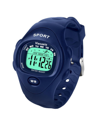 Reloj Digital Deportivo Impermeable Viecaeio para Niños 3-8 Años