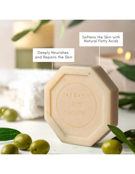 Jabón Orgánico Prensado en Piedra Limopa - Hidratante 125g