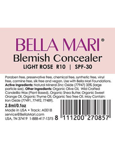 Corrector Natural en Barra Bella Mari Rosa Claro T10 2.96ml 2