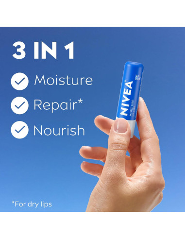 Bálsamo Labial Hidratante NIVEA con Manteca de Karité 4.8g