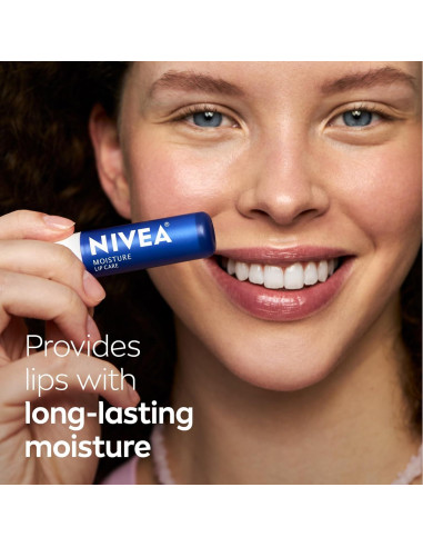 Bálsamo Labial Hidratante NIVEA con Manteca de Karité 4.8g