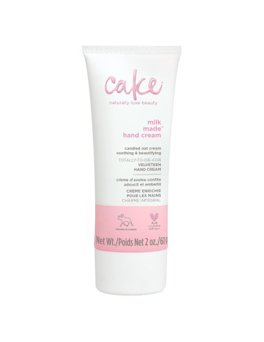 Crema de Manos Cake Beauty 60ml - Hidratante de Leche de Avena