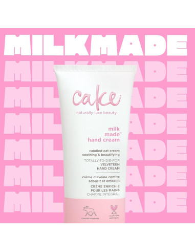 Crema de Manos Cake Beauty 60ml - Hidratante de Leche de Avena
