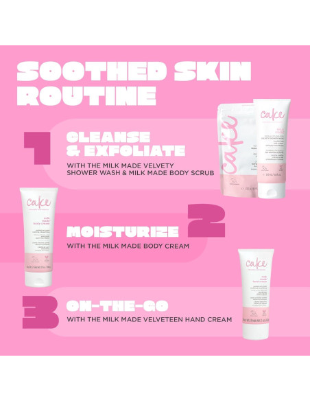 Crema de Manos Cake Beauty 60ml - Hidratante de Leche de Avena