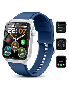 Reloj Inteligente Motast Azul 1.85" HD Fitness IP68