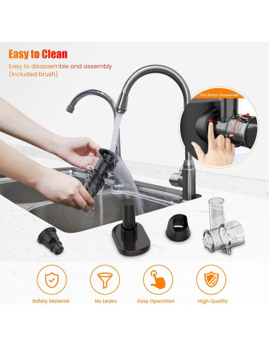 Exprimidor de Frutas y Verduras Acezoe SBL365AB Pro4 1300W