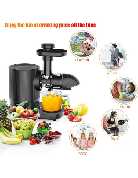 Exprimidor de Frutas y Verduras Acezoe SBL365AB Pro4 1300W