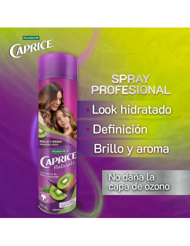 Spray para Cabello Palmolive Caprice Kiwi y Lavanda 331g