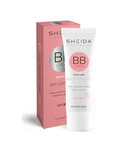 BB Cream Sheida Extra Ligera SPF 30+ con Vitamina E y C