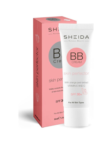 BB Cream Sheida Extra Ligera SPF 30+ con Vitamina E y C