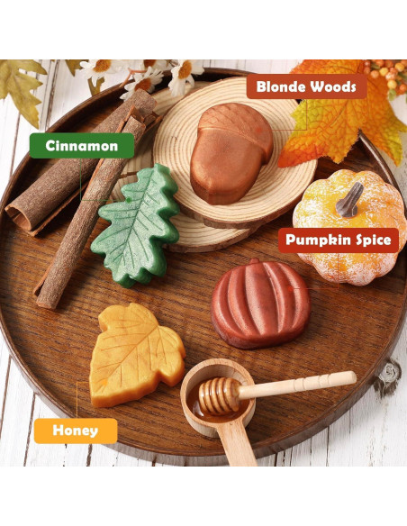 Juego de Jabones Aromatizados de Otoño Distaratie - Hechos a Mano