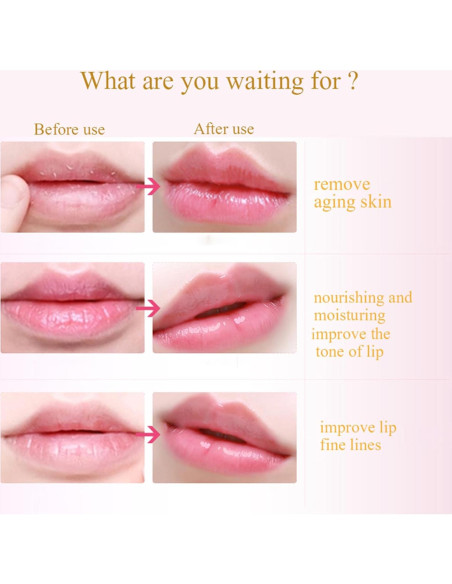 Mascarilla Labial Hidratante Felico 30PCS Colágeno Gel