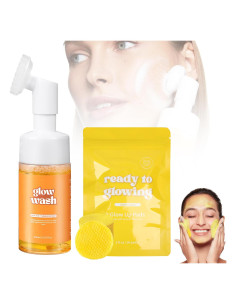 Limpiador Facial de Cúrcuma Tbexem + Almohadillas Naturales 100g