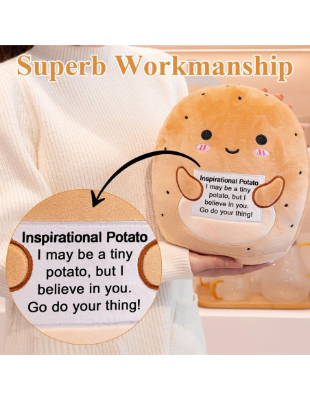 Peluche de Papa Marrón Finebee 25.4 cm Juguete Antiestrés