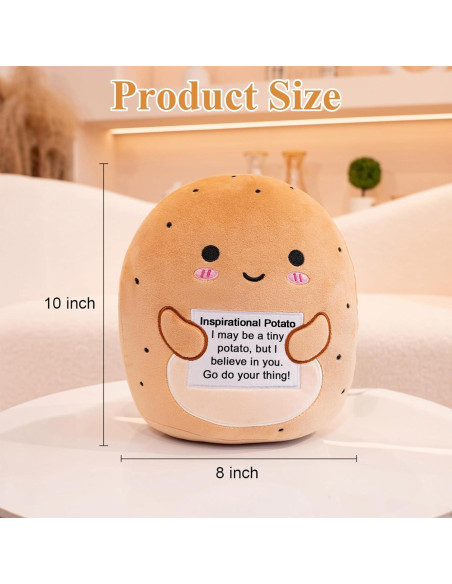 Peluche de Papa Marrón Finebee 25.4 cm Juguete Antiestrés