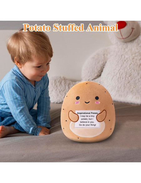 Peluche de Papa Marrón Finebee 25.4 cm Juguete Antiestrés