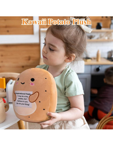 Peluche de Papa Marrón Finebee 25.4 cm Juguete Antiestrés