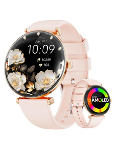 Reloj Inteligente Hwagol para Mujeres Rosa 1.43" AMOLED IP68