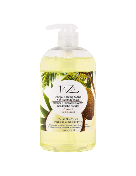 Jabón Corporal Natural Priya Spa 473 ml Omega-3 Cañamo Aloe