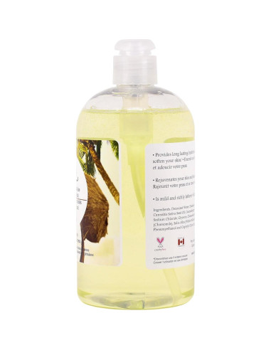 Jabón Corporal Natural Priya Spa 473 ml Omega-3 Cañamo Aloe