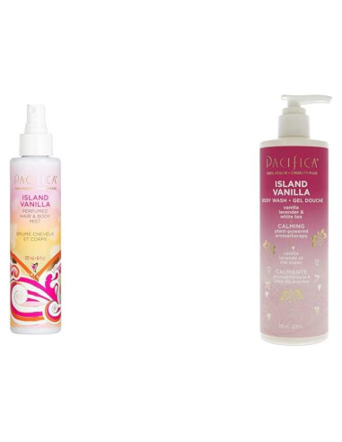Set de Belleza Pacifica: Perfume y Gel de Ducha Vainilla 354ml