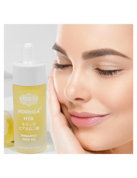 Aceite de Moringa Orgánico Queen HYA 29.57 ml - Hidratante Facial