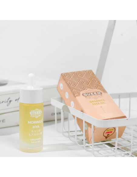 Aceite de Moringa Orgánico Queen HYA 29.57 ml - Hidratante Facial