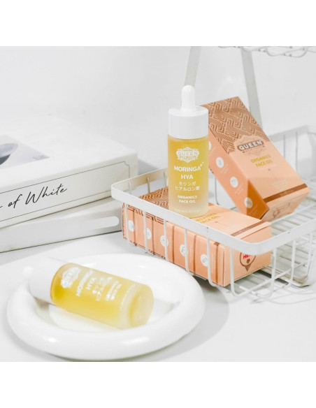 Aceite de Moringa Orgánico Queen HYA 29.57 ml - Hidratante Facial