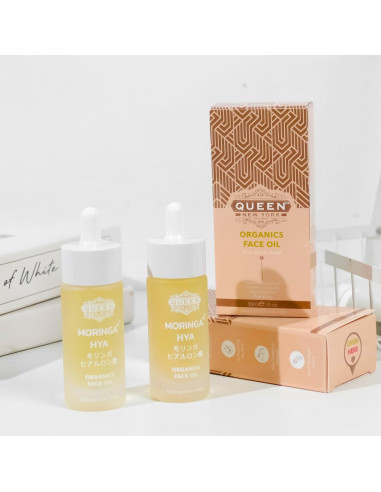 Aceite de Moringa Orgánico Queen HYA 29.57 ml - Hidratante Facial