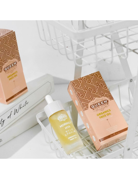 Aceite de Moringa Orgánico Queen HYA 29.57 ml - Hidratante Facial