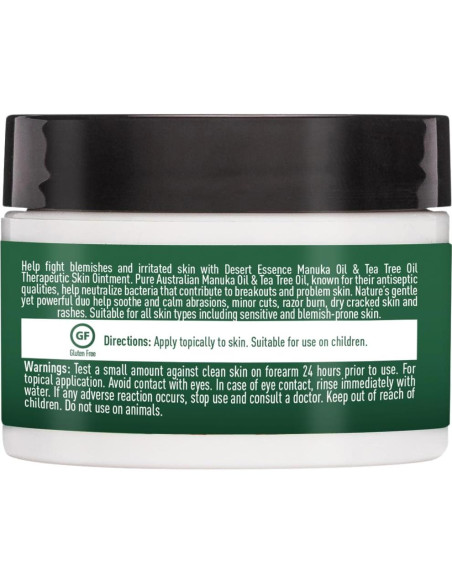 Ungüento Terapéutico Desert Essence Manuka 29.5 mL - Alivia Piel Irritada