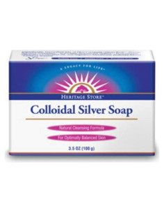 Jabón de Plata Coloidal Heritage Store 99.22g con Romero