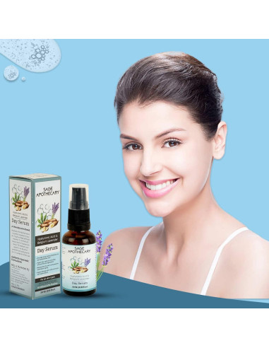 Suero Facial Diurno Sage Apothecary 30 ML Ácido Hialurónico y Lavanda
