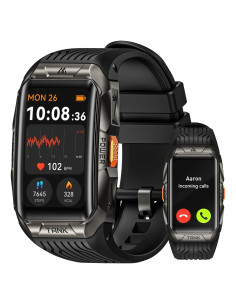 Reloj Inteligente KOSPET Tank X2 Negro, Monitoreo Salud 24/7