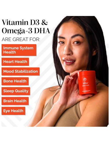 Sibu Omega-7 Plus Aceite de Espino Marino 60 Cápsulas Blandas