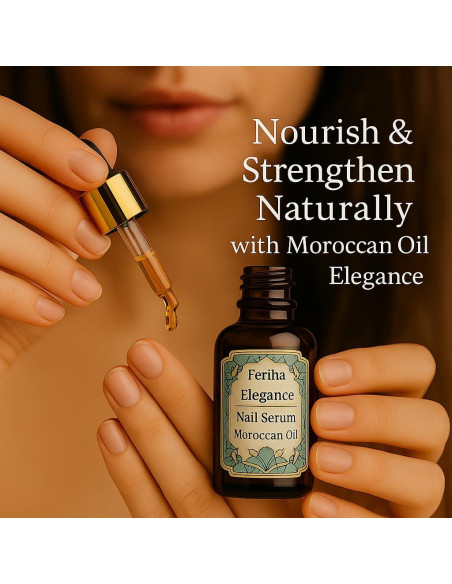 Aceite Reparador de Uñas FERIHA con Argán y Pera Espinosa 111g