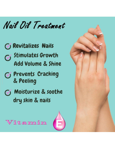 Aceite Reparador de Uñas FERIHA con Argán y Pera Espinosa 111g