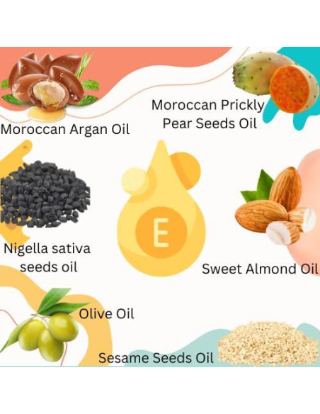Aceite Reparador de Uñas FERIHA con Argán y Pera Espinosa 111g