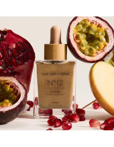 Gotas Bronceadoras para la Cara Lux Unfiltered N12 Sunstruck - Veganas
