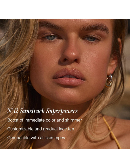 Gotas Bronceadoras para la Cara Lux Unfiltered N12 Sunstruck - Veganas